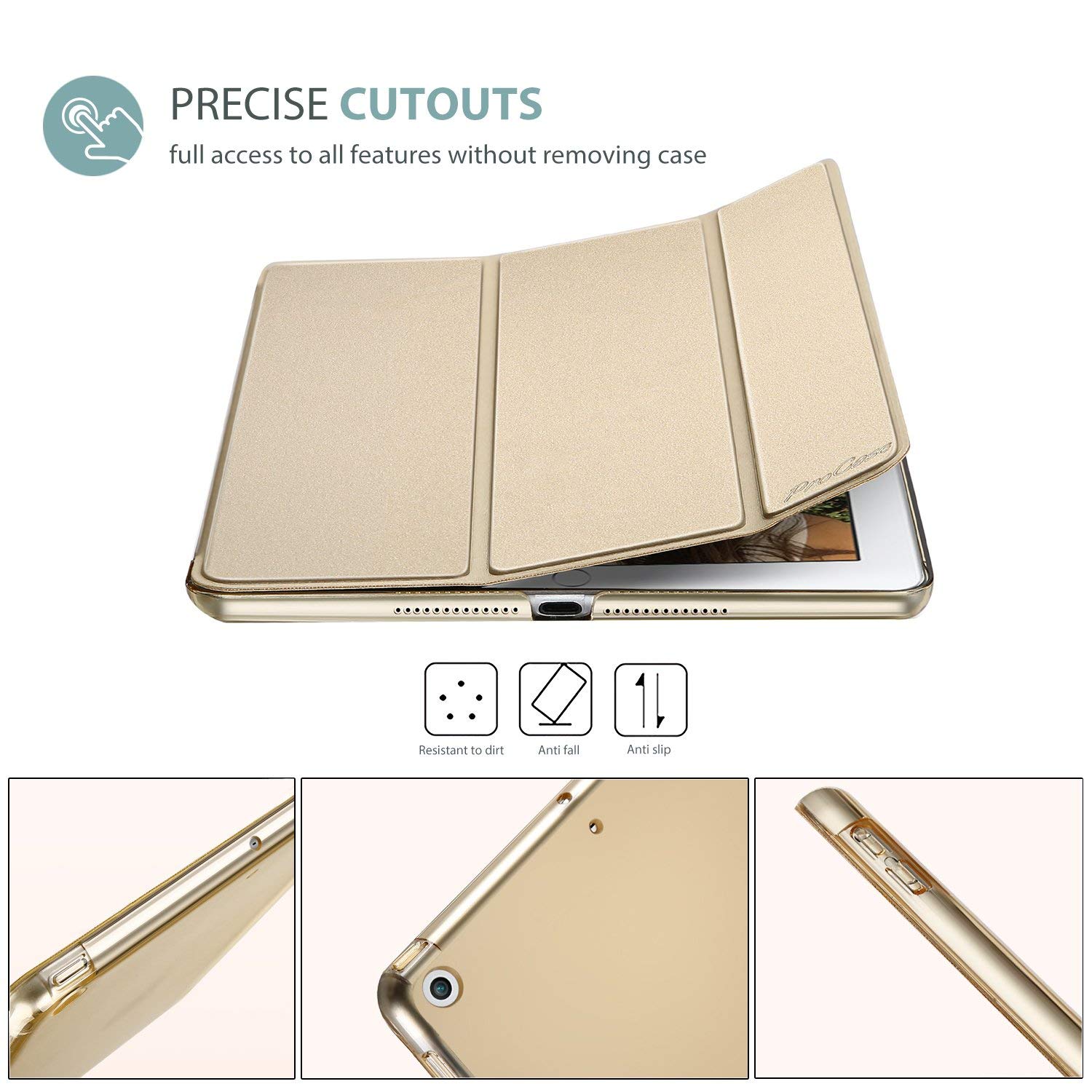 Amazon.com: ProCase Smart Case for iPad 9.7 Inch iPad 6th/5th